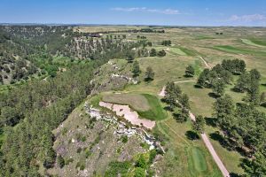 CapRock Ranch 16th Green Aerial